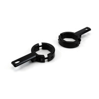 Denali Motorbike fork Tube Light mount Kit - 39-49mm Black