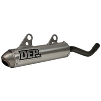 DEP 2-Stroke Shorty Silencer for 2003+ Kawasaki KX125 