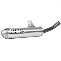 DEP Pipes Suzuki 2 Stroke Shorty Silencer - RM 125 2001-On