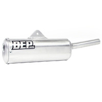 DEP Silver 2-Stroke MX Silencer for 1984-1986 KTM 125 SX