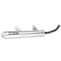 DEP Silver 2-Stroke Enduro Silencer for 2011-2015 KTM 150 EXC