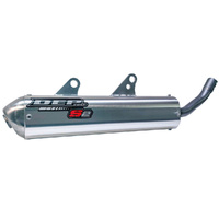 DEP Silver 2-Stroke MX Silencer for 2021-2023 GasGas MC125 (DEP Chamber Required) 