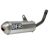 DEP Silver 2-Stroke MX Silencer for 1997 KTM 250 SX 