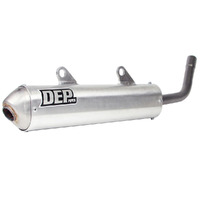 DEP Silver 2-Stroke Enduro Silencer for 1998-2003 KTM 250 EXC