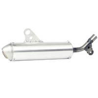 DEP Silver 2-Stroke MX Silencer for 2002-2008 KTM 50 SX Senior