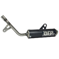 DEP Silver 2-Stroke MX Silencer for 2009-2015 KTM 50 SX (DEP Chamber Required) 