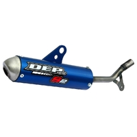 DEP Pipes KTM Blue 2 Stroke MX Silencer - 50 SX Factory 2021-2022 Must Use DEP Chamber