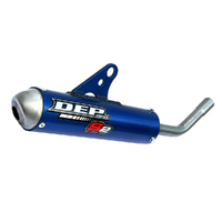 DEP Pipes KTM Blue 2 Stroke MX Silencer - 85 SX 2018-2022 Must Use DEP Chamber