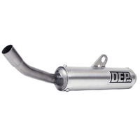 DEP Pipes Husqvarna Silver 2 Stroke MX Silencer - CR125 2000-2008