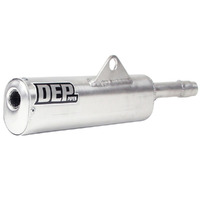 DEP Silver 2-Stroke MX Silencer for 1982 Yamaha YZ250 