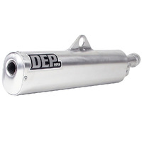 DEP Silver 2-Stroke MX Silencer for 1988 Yamaha YZ250 