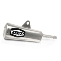 DEP Silver 2-Stroke Trail Silencer for Yamaha DT100 