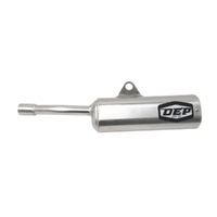 DEP Silver 2-Stroke Trail Silencer for Yamaha DT125 LC 