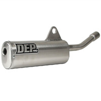 DEP Silver 2-Stroke Trail Silencer for Yamaha DT125MX 