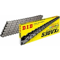 DID 530 VX3 X-Ring X-Ring Motorbike Chain - 118 links