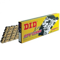 DID 520 FJ Heavy Duty ATV Chain - 104 links Gold