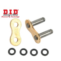 Gold Clip Link for DID 525 VX3 Chain