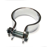 Exhaust Clamp - 1 1/2" Chrome 38mm