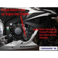 R&G LHS Engine Case Slider for 2007-2008 Honda CBR600RR