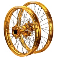 Envy/DID STX 21/18x2.15 Gold / Gold Wheel Set for 1996-2008 Honda XR400