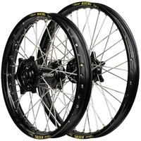 Envy/DID 19x2.15/19x2.50  Wheel Set for 2019-2025 Honda CRF450RWE - Black Flat Track