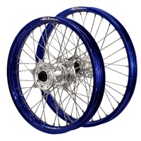 Envy/DID 21/18x2.15  Wheel Set for 2013-2014 KTM 125 SX - Blue/Red