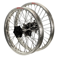 Envy/Excel 21/18x2.15 Silver / Black Wheel Set for 1996-2008 Honda XR400