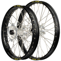 Envy/Excel 21/18x2.15 Black / Silver Wheel Set for 2000-2008 Honda XR650