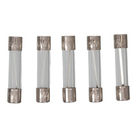 Pack of 5 Fuses - 15a X 30mm - Clear