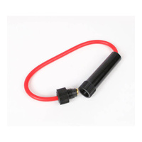 Screw Type Fuse Holder - Black 2 Wire