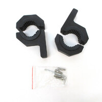35mm LED Light Bar Brackets - Pair