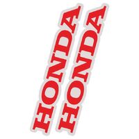 Factory Effex Stickers - Fork / Swingarm Honda Red