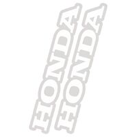 Factory Effex Stickers - Fork / Swingarm Honda White