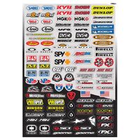 Factory Effex Stickers - OEM Sticker Sheet Micro Sponsor