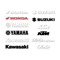 Factory Effex Stickers - Die Cut 1FT Yamaha 