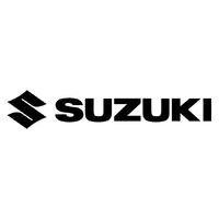 Factory Effex Stickers - Die Cut Sticker 12" Suzuki Black