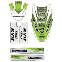 Factory Effex Stickers - Trim Kit Kawasaki KX125/250 99-02