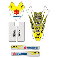 Factory Effex Stickers - Trim Kit Suzuki RMZ 450 05-07
