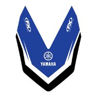 Factory Effex Stickers - Front Fender Yamaha YZ85 85 2015-2017