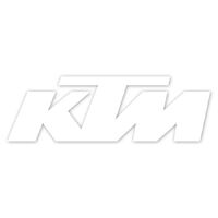 Factory Effex Stickers - Die Cut Sticker 12" KTM White
