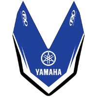 Factory Effex Stickers - Front Fender Yamaha YZ450F 2018