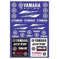 Factory Effex Stickers - OEM Sticker Sheet Yamaha Racing