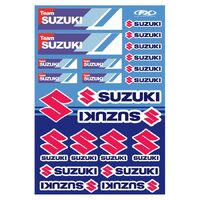 Factory Effex Stickers - OEM Sticker Sheet Suzuki Racing