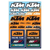 Factory Effex Stickers - OEM Sticker Sheet KTM Racing