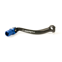 Hammerhead Yamaha Forged Black/Blue Gear Lever Knurled Tip for WR250R 2008-On +0mm