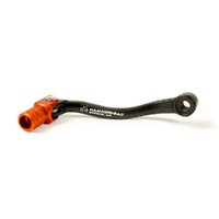 Hammerhead KTM Forged Black/Orange Gear Lever Knurled Tip for 144 SX 2008 +0mm