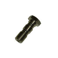 Hel stainless steel double banjo bolt, M10 x 1.25