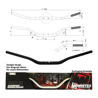28.6mm Fatbar Handlebars for 1973-1978 Honda CR250M
