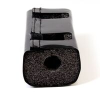 Whites Black Handlebar Pads - Fits 1 18 "