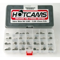Hot Cams Valve Shim Kit 1.85mm to 3.20mm - 13mm